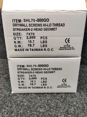 1480771-4 Ca 4000 st Gipsskruv kombi 4,2x70 utvändig C3