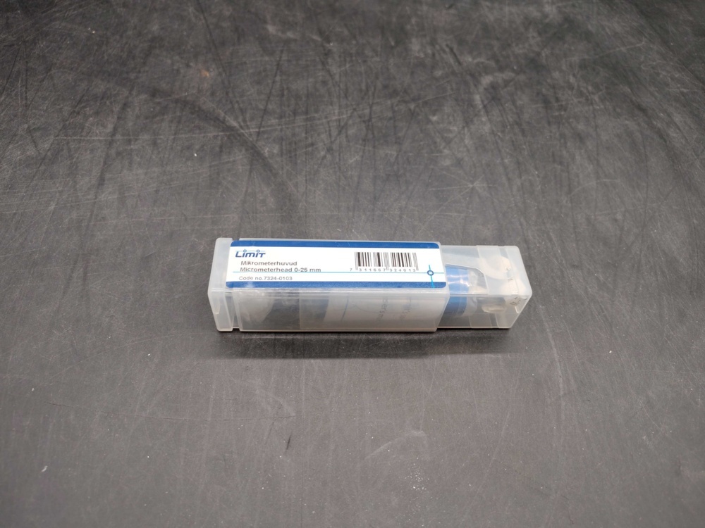 1480885-2 Mikrometerhuvud, 2 st - Limit, 0–25 mm