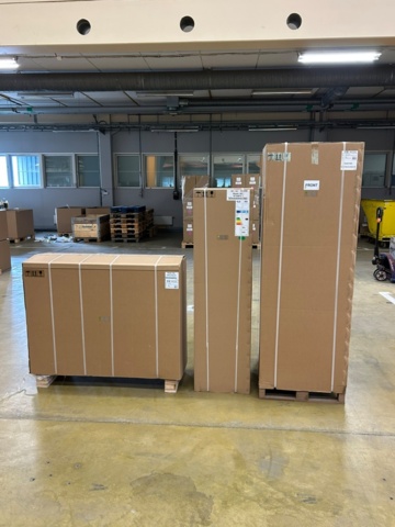 1481013-1 12kW luft/vatten värmepump från Energy Save med varmvattentank, rostfri bufferttank 15m spiral K162