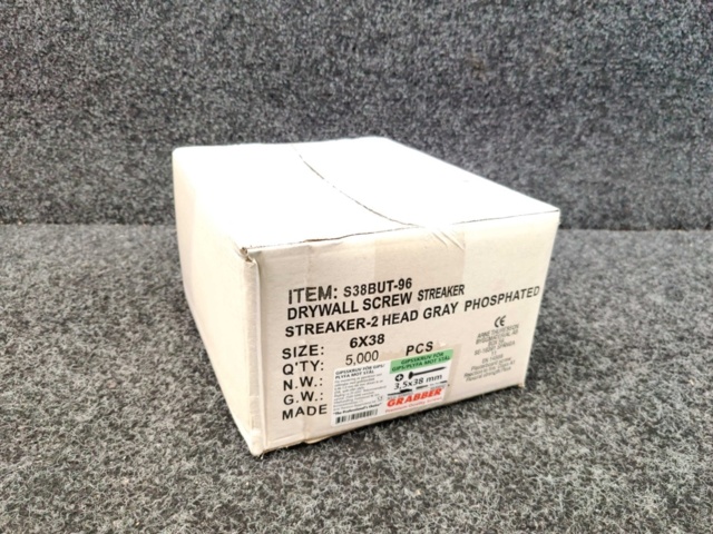 1481022-1 Ca 5000 st Gipsskruv Grabber 3,5x38mm