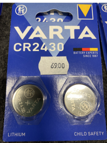 1478182-10 Ca 84 st Förpackningar batterier från Varta