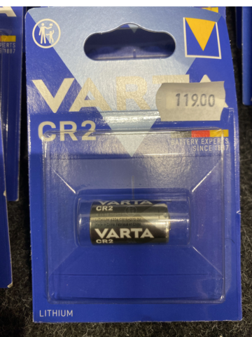 1478182-16 Ca 84 st Förpackningar batterier från Varta