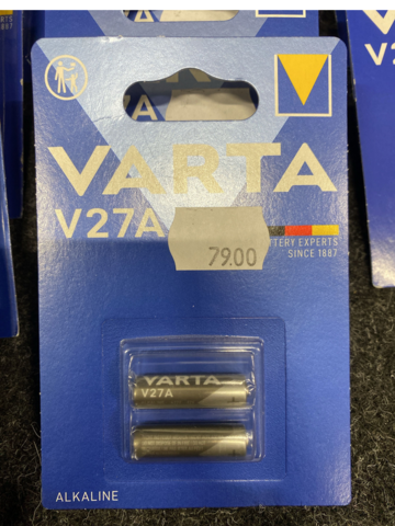 1478182-18 Ca 84 st Förpackningar batterier från Varta