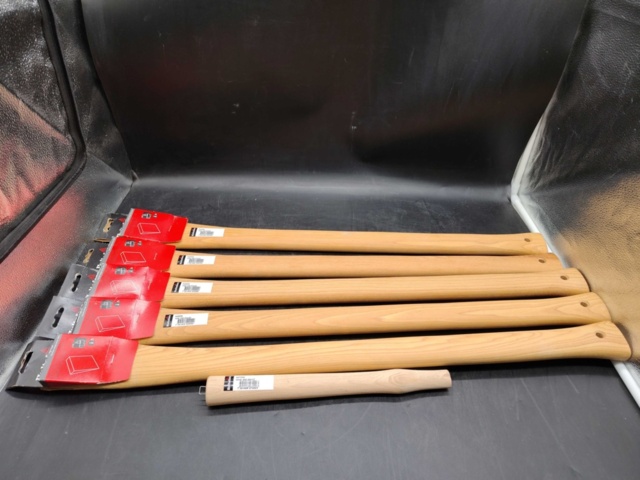 1480349-1 Verktygsskaft, 6 st -  Hultafors, hickoryträ, olika dimensioner