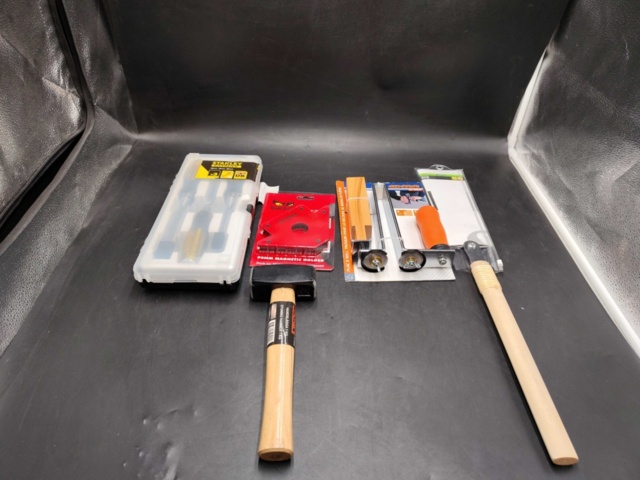 1480350-1 Handverktyg, 5 st – Stanley, Tengtools, Edma, Luna, blandade verktyg