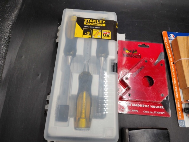 1480350-2 Handverktyg, 5 st – Stanley, Tengtools, Edma, Luna, blandade verktyg