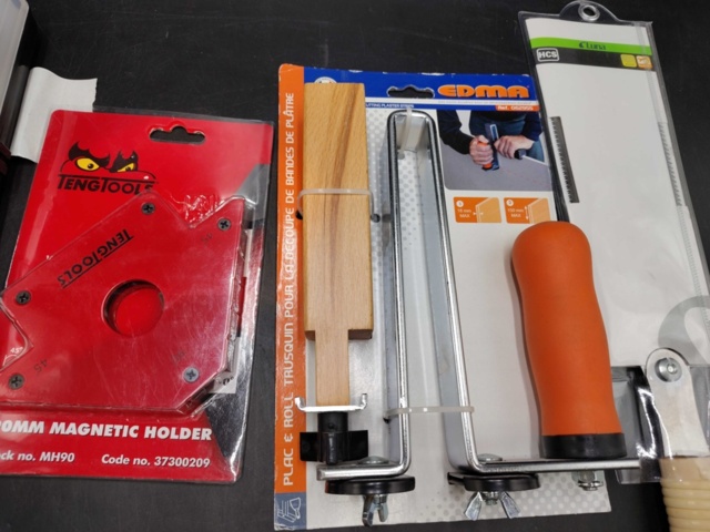 1480350-4 Handverktyg, 5 st – Stanley, Tengtools, Edma, Luna, blandade verktyg