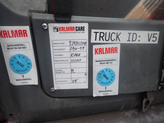 1481147-27 Electric truck - Kalmar ECD70-6 - 1998