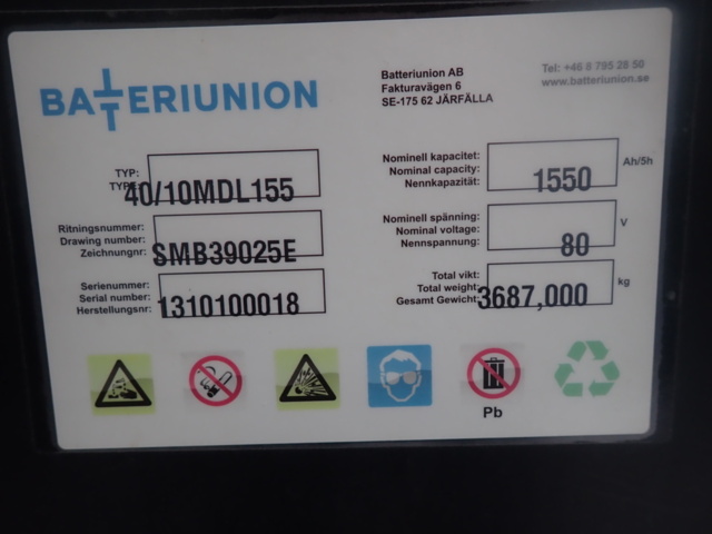 1481147-30 Electric truck - Kalmar ECD70-6 - 1998