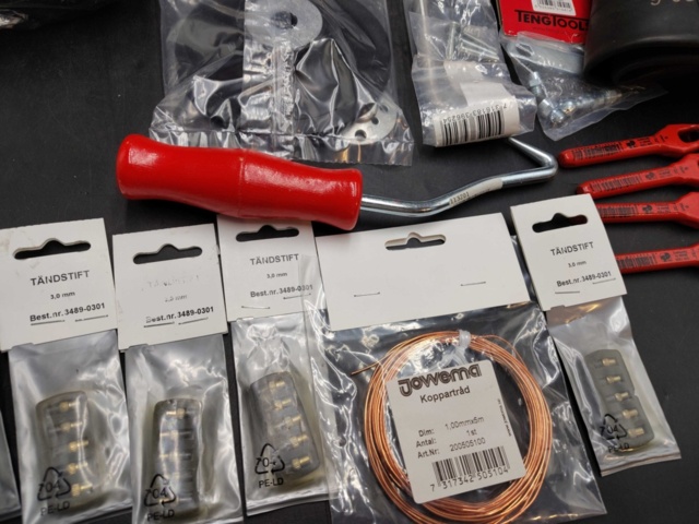 1480352-3 Verktyg & tillbehör, 1 parti – blandade verktyg, förbrukningsmaterial