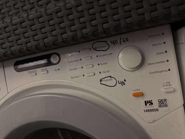 1469056-3 Tvättmaskin - Miele Novotronic W1613