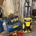 1469058-1 High-pressure cleaner, compressor and jack - Kärcher & Biltema