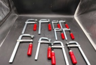 1480373 Skruvtvingar, 10 st – Bessey, blandade storlekar