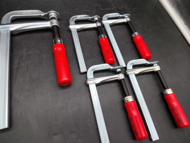 1480373-3 Skruvtvingar, 10 st – Bessey, blandade storlekar