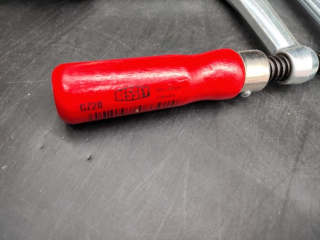 1480373-6 Skruvtvingar, 10 st – Bessey, blandade storlekar