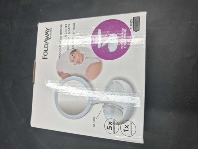 1481181-3 Makeup mirror, 23 pcs, rechargeable