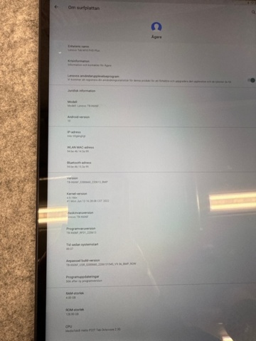 1368632-5 Surfplattor 5 st - Lenovo Tab M10 FHD Plus