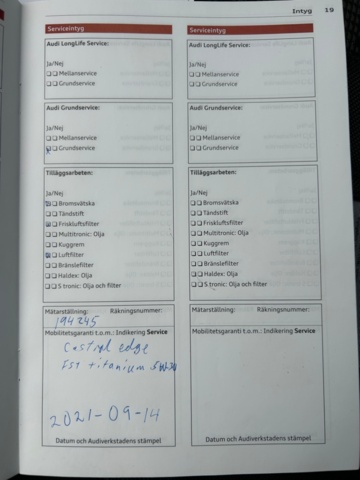 1436096-37 Audi A4 Sedan 2.0 TDI DPF Manuell, 163hk, 2013