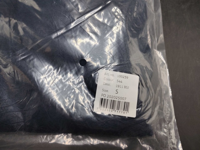 1480375-3 T-shirt, 30 st, stl S, Fristads – utan sidsömmar, ribbstickad halskant, OEKO-TEX®