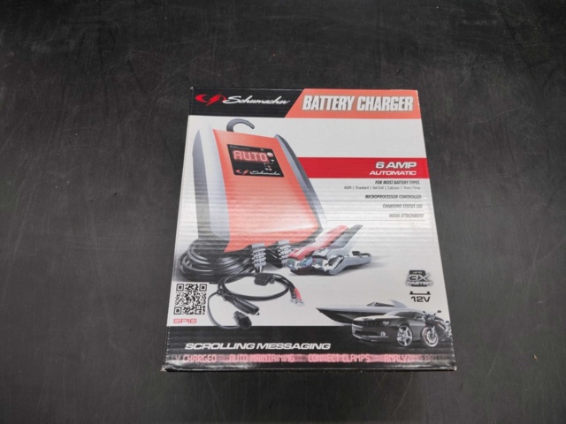 1480384-2 Battery charger – Schumacher, fully automatic, 12 V, 6 A