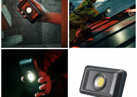 Work lamp, 2 pcs – Mareld, portable, dimmable, adjustable color temperature, magnetic mount