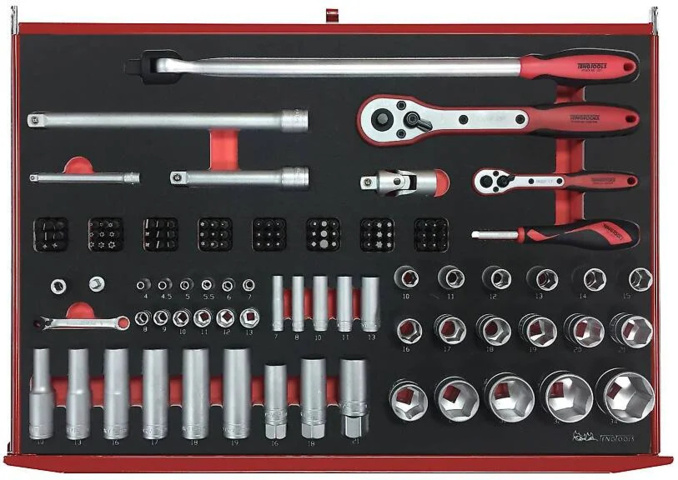 1481218-5 Tool Trolley - Teng Tools, 179 pieces, TCMME179, EVA interior