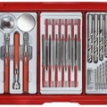1481231-5 Service case with tools – Teng Tools, 232 pieces, SC02, tool set in hard case