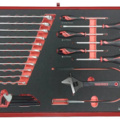 1481235-4 Tool Trolley - Teng Tools, 179 pieces, TCMME179, EVA interior