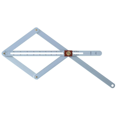 1480372-1 Vinkelmätare, 2 st - Hultafors, combi, dubbla skalor