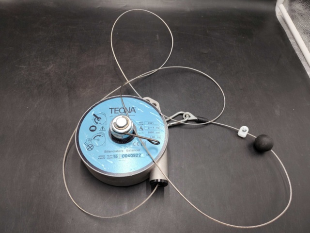 1480390-2 Balansblock, Tecna -  vajer 2000 mm, 2–4 kg