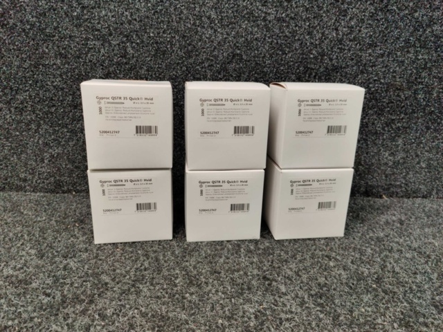 1480812-2 About 6,000 plasterboard screws Gyproc QSTR 35 Quick Hvid 3.9x35mm