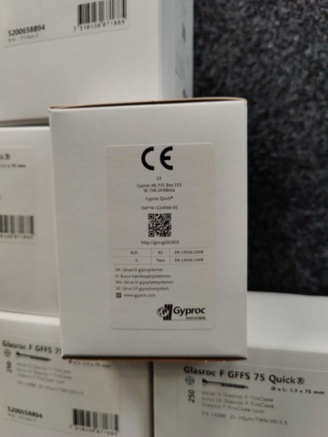 1480894-3 Approximately 2500 plasterboard screws Glasroc F GFFS 75 Quick 3.9x75mm