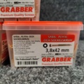 1480927-3 Approx. 2500 pieces Chip, plyfa & socket head screw Grabber 3.8x42mm