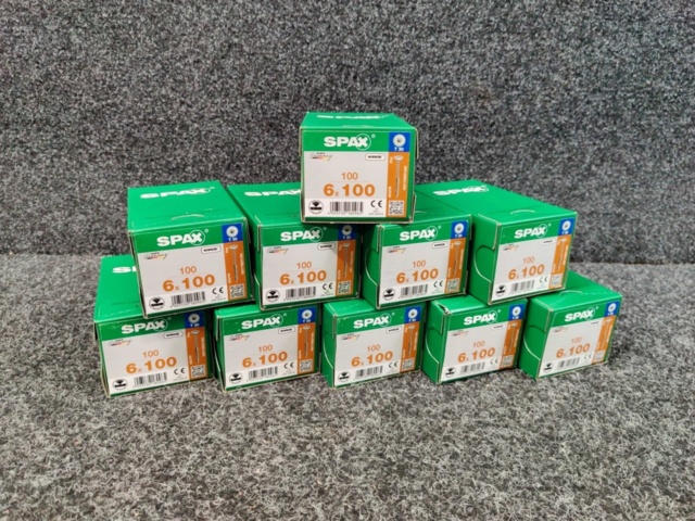 1480977-2 About 1000 universal screws Spax 6x100mm