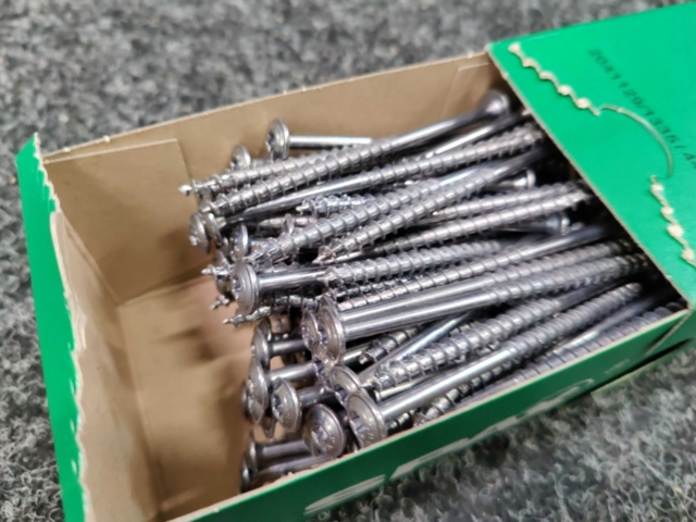 1480977-5 About 1000 universal screws Spax 6x100mm