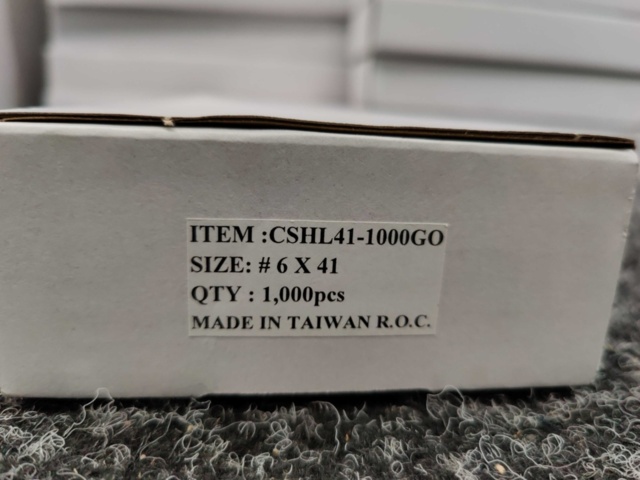 1480991-4 Approximately 10,000 drywall screws, banded, 6x41mm