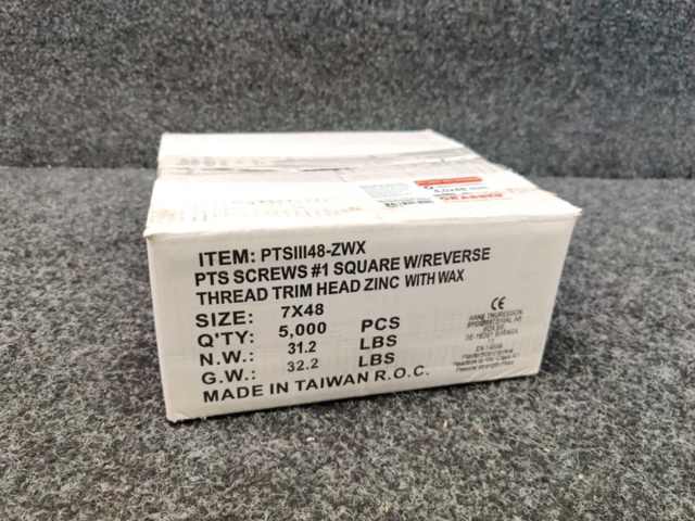 1481110-3 About 5000 pcs. Floor & molding screw Grabber 4.0x48mm