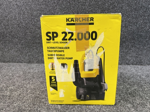 1481297-3 Submersible dirty water pump Kärcher SP 22.000