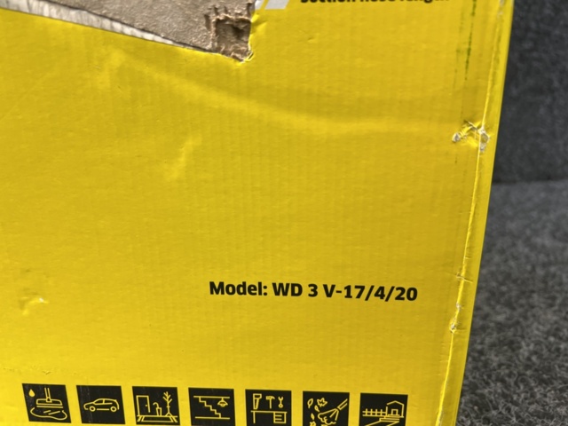 1481298-4 Heavy duty vacuum cleaner Kärcher WD3