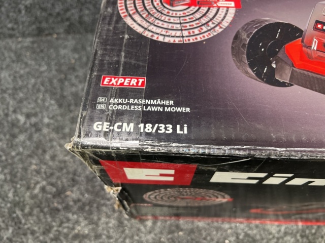 1481312-4 Battery-powered lawn mower Einhell GE-CM 18/30 Li