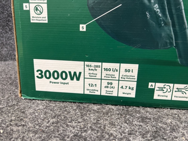 1481313-5 Garden vacuum cleaner and leaf blower Bosch UniversalGardenTidy 3000