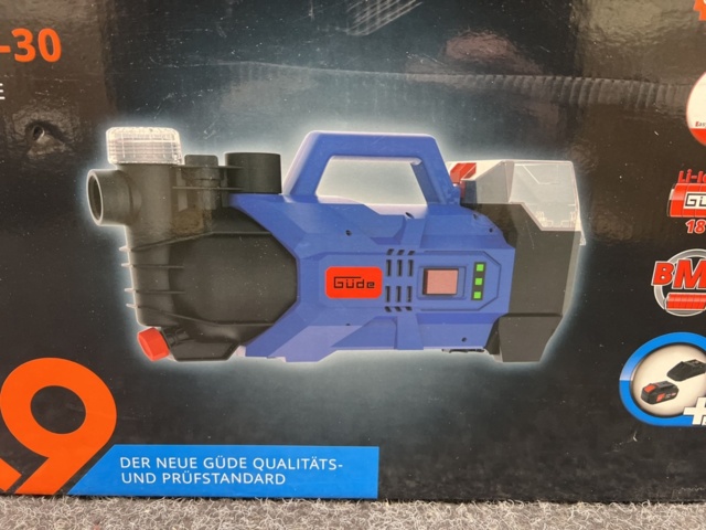 1481319-3 Garden pump Güde GP 18-401-30