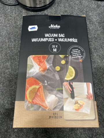 1480462-4 Kettle, thermos jug, thermometer & vacuum packaging bags