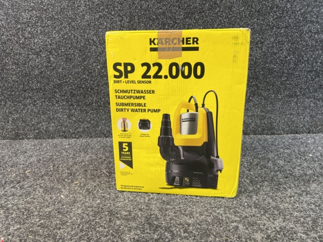 Submersible dirty water pump Kärcher SP 22.000 - PS Auction - We value ...