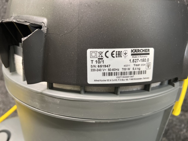 1481380-6 Grovdammsugare Kärcher T10/1