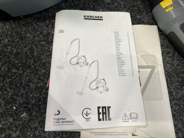 1481380-8 Grovdammsugare Kärcher T10/1