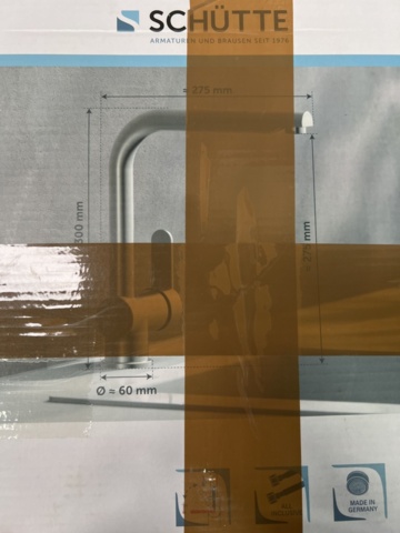 1481419-5 Kitchen faucet Schutte Rio