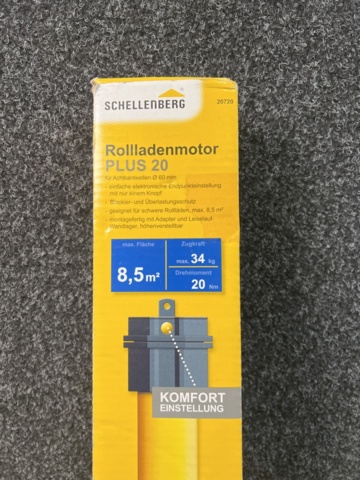 1481426-2 Roller blind motor Schellenberg