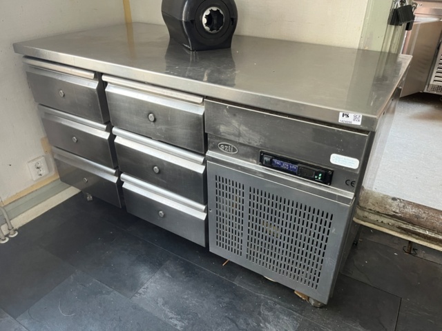 1424096-1 Refrigerated counter Ozti 6 drawers TAG 270 TS