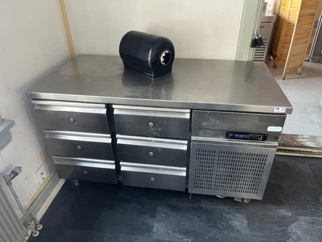 1424096-3 Refrigerated counter Ozti 6 drawers TAG 270 TS